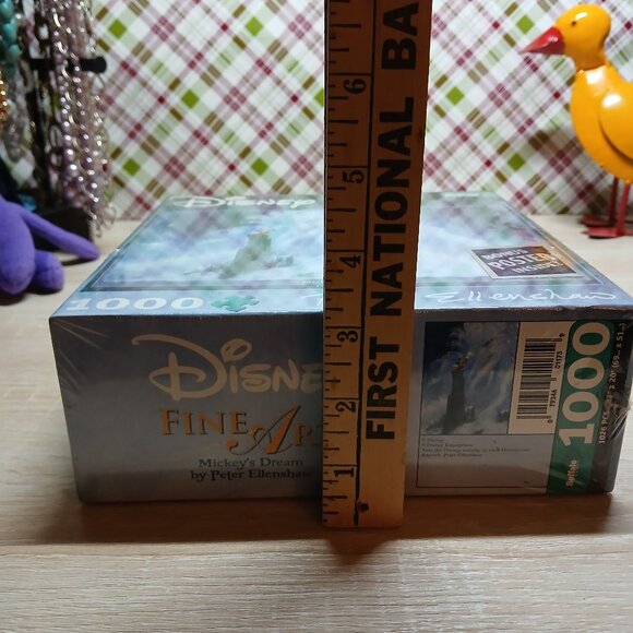 NWT Peter Ellenshaw Disney Fine Art 1,000 Pc Jigsaw Puzzle Mickey's Dream - Picture 11 of 13